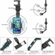 thumbnail image 3 of Soporte Base Retrovisor Telefono Ajustable 360 Universal Nue, 3 of 8