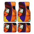 thumbnail image 1 of Goofa Scooby-Doo Tapis de Sol Imprimé 4 Pcs, Doublures en Caoutchouc Résistantes, Design Antidérapant, Protection Automobile Toutes Saisons, Véhicules, Voitures, Camions et SUV, 1 of 7