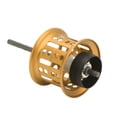 thumbnail image 2 of Carrete de pesca Baitcasting, copa de alambre, aleación de aluminio, Micro línea, carrete de copa para pesca, accesorios modificados DIY, dorado, 2 of 8