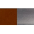 thumbnail image 6 of HERCULES Series Clear Coated ''X'' Back Metal Restaurant Chair, 6FOB-CLR-CHYW-GG, 6 of 6