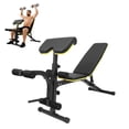 thumbnail image 1 of Adjustable Weight Bench,Full Body Workout Multi-Purpose Foldable Exercise Workout Bench,Weight Capacity 396 Lbs for Home Gym Incline Decline, 1 of 6