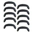 thumbnail image 1 of 10 Uds. De bigotes falsos, disfraz de barba de Halloween, accesorios de Cosplay, pelo Facial para escenario Negro Jinwen barba falsa, 1 of 8