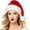 Adult Light, variant on Christmas Santa Hat for Kids & Baby,Thicken Unisex Velvet Classic Santa Claus Hat for New Year Party