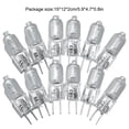 thumbnail image 3 of Longjian 10 Pieces Halogen Bulb Lamp 12V Base Long Pins Tungsten Light High-performance Decorative Lighting Living Room Using, 3 of 6