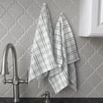 thumbnail image 5 of RITZ Royale Collection 100% Combed Terry Cotton, Oversized Kitchen Towel Set, 2-Pack, Check, Juniper, 5 of 6
