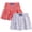 Red+Gray, variant on Toddler Training Skort, Soft Cotton Absorbent Training Underwear for Baby Girls（2-4Y）