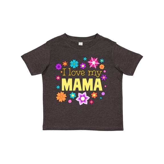 Inktastic I Love My Mama Boys or Girls Toddler T-Shirt