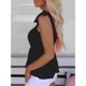thumbnail image 2 of Top Con Tirantes Para El Hombro,Top Con Tirantes Para El Hombro, Camiseta Sin Mangas Con Tirantes Para El Hombro Y Lazo Con Volantes, Top De Verano Para Mujer, Rendimiento Probado, 2 of 7