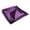 Aubergine, variant on Liberator Fascinator Throw - Moisture-Proof Sensual Blanket - King Size, Microvelvet Grey