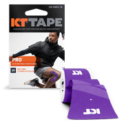 KT Tape Purple Pro Synthetic Kinesiology Tape 20 Precut Strips