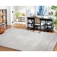 thumbnail image 3 of SAFAVIEH Natura Fredrick Striped Area Rug, Ivory/Blue, 9' x 12', 3 of 12