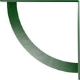 thumbnail image 4 of Ekena Millwork 2"W x 24"D x 24"H Bulwark Steel Bracket, Hammered Deep Green, 4 of 12