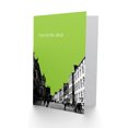 thumbnail image 2 of Royal Mile Edinburgh Famous Street Green Greetings Card Plus Envelope Blank inside, 2 of 3