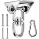 thumbnail image 1 of Heavy Ceiling Hook Stainless Steel 450 kg Capacity 360 Rotation, Hooks Swing Suspension with Screw Fixing for Hanging Chair, Swing, Yoga Towel, Punchi, 1 of 5