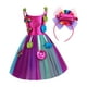 thumbnail image 4 of Vestido de caramelo para niñas pequeñas, vestido de arcoíris, disfraz de caramelo, vestido de tul para 110, 4 of 9