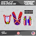 thumbnail image 4 of Kalair GFX Graphics Kit for Honda CR80 (1998-2003) Split Series, 4 of 5
