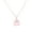 Pink, variant on Mightlink Pendant Necklace Festive Geometric Electroplating All Match Men Women Cute Cartoon Ghost Clavicle Chain Decoration Gift for Halloween