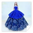 thumbnail image 2 of Étui Authentique pour Vêtements de Poupée Robe de barbie Robe de Princesse Robes de Mariage Robe de Soirée pour Accessoires de Poupée barbie Vêtements, 2 of 6