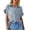Light Blue, variant on SRZYMJ Womens Button Down Shirts Casual Short Sleeve Dress Shirt Textured Collared Summer Clothes Work Blouse