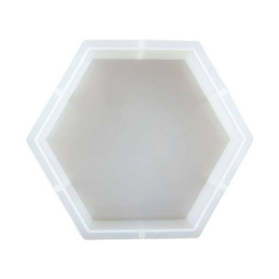 WINDLAND Hexagonal Geometry Block Silicone Mold for Preserving Flowers Desktop Decor