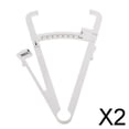 thumbnail image 1 of 2x0-70mm Body Tester Caliper Caliper Mantener Salud Slim Fitness 2 piezas, 1 of 8