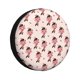 thumbnail image 1 of Fotbe Dachshund Dog Heart Funda de Llanta de Repuesto con Estampado, Engrosada, Ajuste Universal para Jeep, Remolque, RV, SUV, Camión-15 inch, 1 of 6