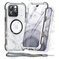 thumbnail image 1 of Funda impermeable WIFORT para iPhone 16 Pro Max con filtro de luz azul, 1 of 8