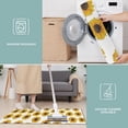 thumbnail image 6 of White Small Sunflower Pattern Kitchen Rugs Sets Of 3,Kitchen Runner Rugs Non Skid Washable,Decorative Kitchen Floor Mats for Kitchen,Sink,Laundry,17"x30"+ 17"x47" + 17"x59", 6 of 6