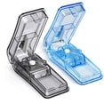 thumbnail image 1 of Professional Pill Splitter, Designed In Usa, Versatile Cutter With Stainless Steel Blades, Durable Construction For Daily Use, Travel Sized, Accurate Alignment Centering Device, 1 of 5