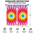 thumbnail image 2 of Blackout Kids Curtains,Colorful Tie Dye Mandala Pattern Childrens Insulated Curtains Set Of 2,Bedroom Essentials,Toddler Room Decor 42"x84", 2 of 5