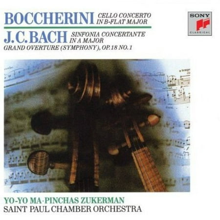Boccherini: Cello Concerto / J.C. Bach: Sinfonia