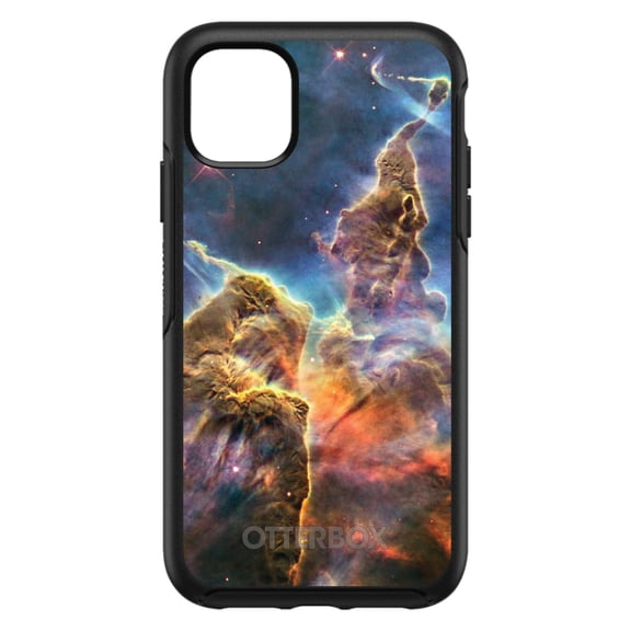 DistinctInk OtterBox Symmetry Custom Case for Apple iPhone 15 (6.1" Screen) - Show Your Love of Astronomy - Slim Profile Design