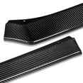 thumbnail image 2 of DNA Motoring 2-PU-697-R-RCF For 2013-2016 Subaru BRZ Gloss Black Carbon Fiber 3Pcs Front Bumper Lips Guard Body Kit w/ Vertical Stabilizers 14 15, 2 of 3
