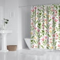 thumbnail image 3 of Waterproof Pioneer Shower Curtain 72x84 Inch Polyester Unique Cute Floral Shower Curtain for Bathroom Hotel Home Decor with 12 Plastic Hooks, 3 of 5