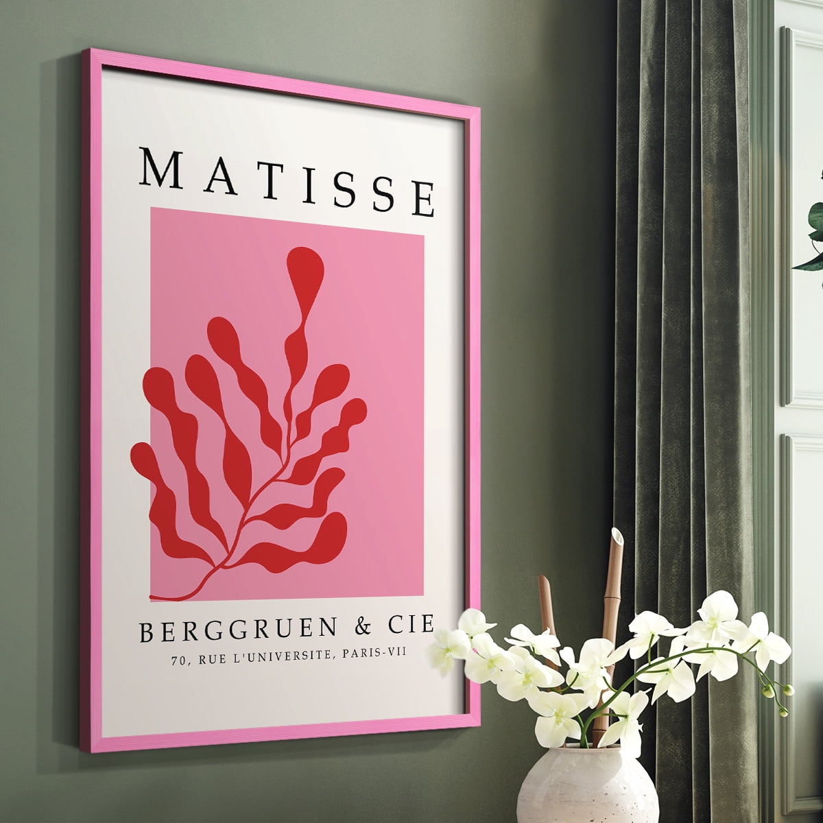 Matisse XLVI Framed Print - Solid Wood