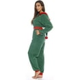 thumbnail image 2 of Elf Christmas Adult Onesie Pajamas, Elf, Size: 2X, Prestigez, 2 of 4