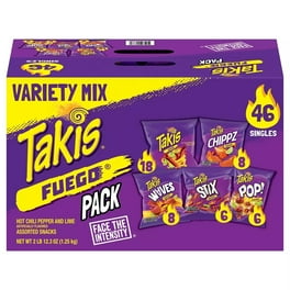 TAKIS Hot Flavor Mix, Assorted Snacks in Variety Bag Pack of TAKIS Hot Flavor Mix, Assorted Snacks in Variety Bag Pack of
