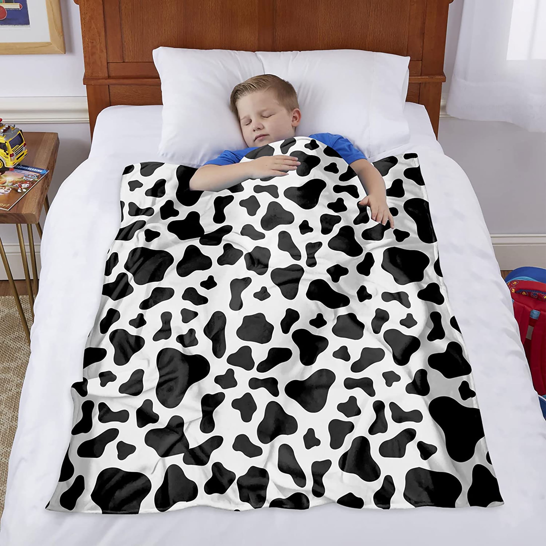 Cow print baby bedding sales