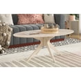 thumbnail image 3 of Inmod Mid-Century Modern Starburst Sunwash Oval Coffee Table, 3 of 4