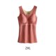 thumbnail image 4 of Minnieouse Ropa interior térmica de invierno para mujer, Top de alta elasticidad para mantener el calor, chaleco básico adelgazante informal, accesorio de Camisetas sin mangas Rosa oscuro 2XL Minnieouse  AP013374-23, 4 of 6