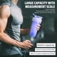 thumbnail image 4 of 600 ml de Batidora de Agua Batcher Mezcle Fitness Sports Sports Acero Shake inoxidable, 4 of 7