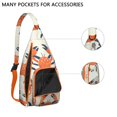 thumbnail image 2 of Marine Adorable Crab Crossbody Sling Bag Crossbody Travel Hiking Chest Backpack Shoulder Daypack for Women Men Unisex, 2 of 4