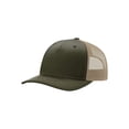 thumbnail image 1 of Gorra Trucker R RICHARDSON Ajustable Verde Oliva Militar y Beige, 1 of 3