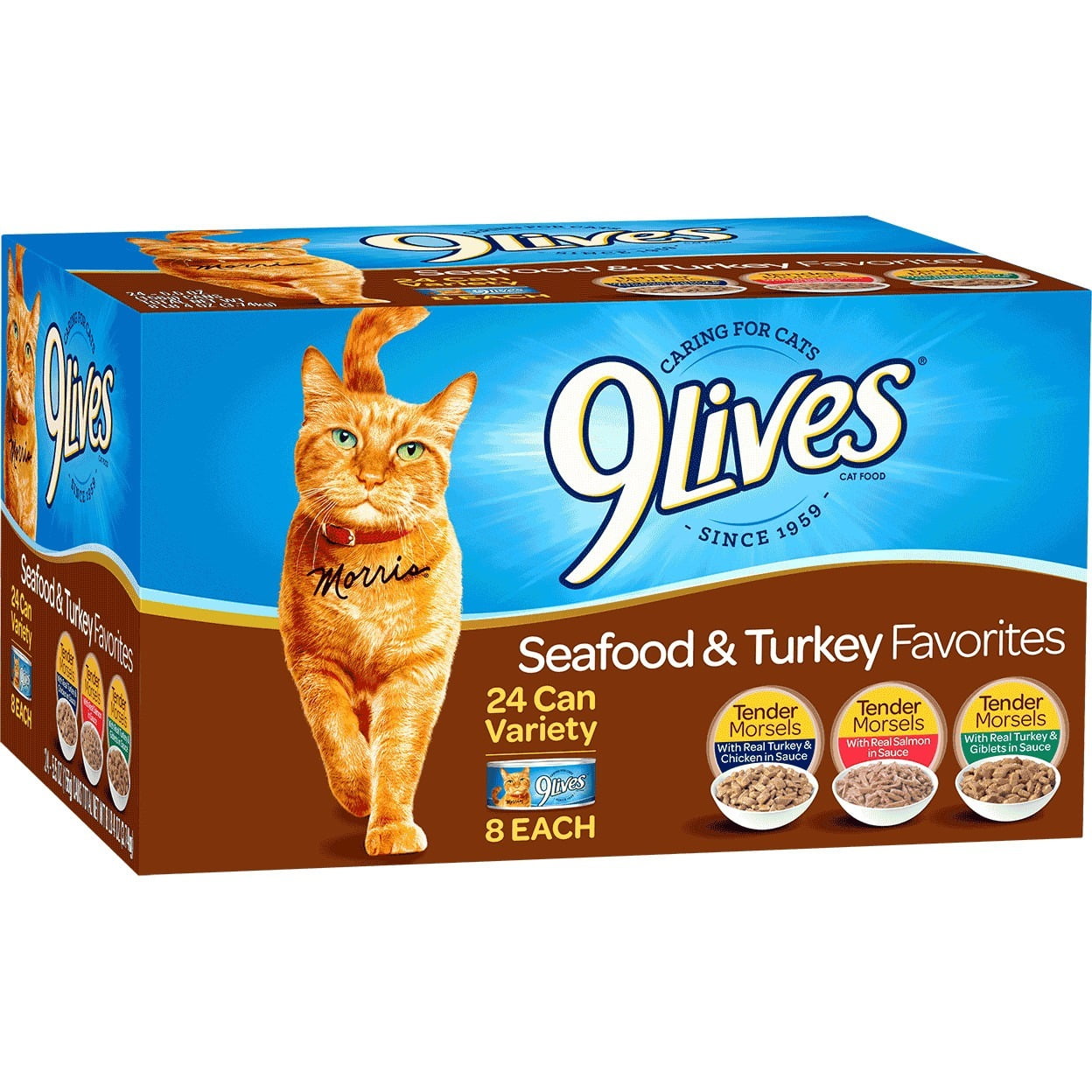 9 lives cat food walmart