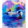 thumbnail image 2 of Wallich, Richard 12x13 White Modern Wood Framed Museum Art Print Titled - Ducks, 2 of 4