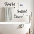 thumbnail image 4 of Decoración mural OYEFLY Thankful Grateful Blessed Metal, 4 of 8