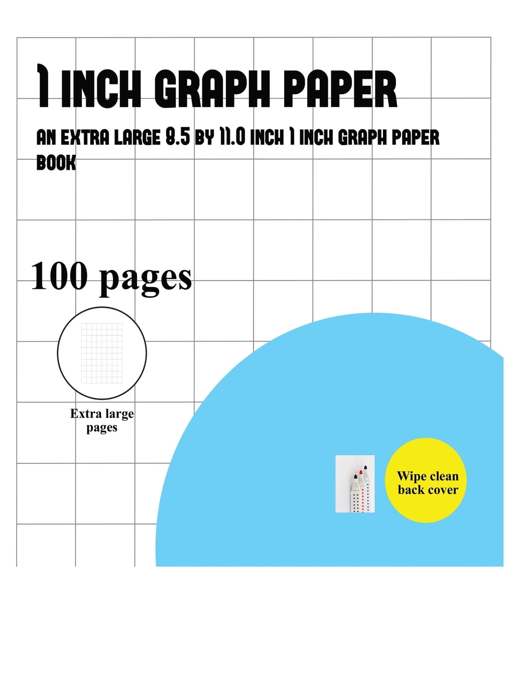 1 Inch Graph Paper 1 Inch Graph Paper An extra large (8.5 by 11.0