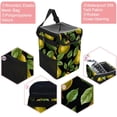 thumbnail image 2 of Pear Car Trash Can with Foldable Lid, Leak-proof and Hanging Storage Bag - Trash Can for Car, Car Trash Bin, 2 of 6