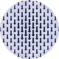 thumbnail image 1 of Ahgly Company Machine Washable Indoor Square Transitional Lavender Blue Area Rugs, 3' Square, 1 of 7