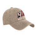 thumbnail image 4 of 9/11 Never Forget 11th September Baseball Cap - American Flag Vintage Washed Cotton Patriot Day Commemorative Hat, Adjustable Unisex Dad Cap for Men and Women, 4 of 6